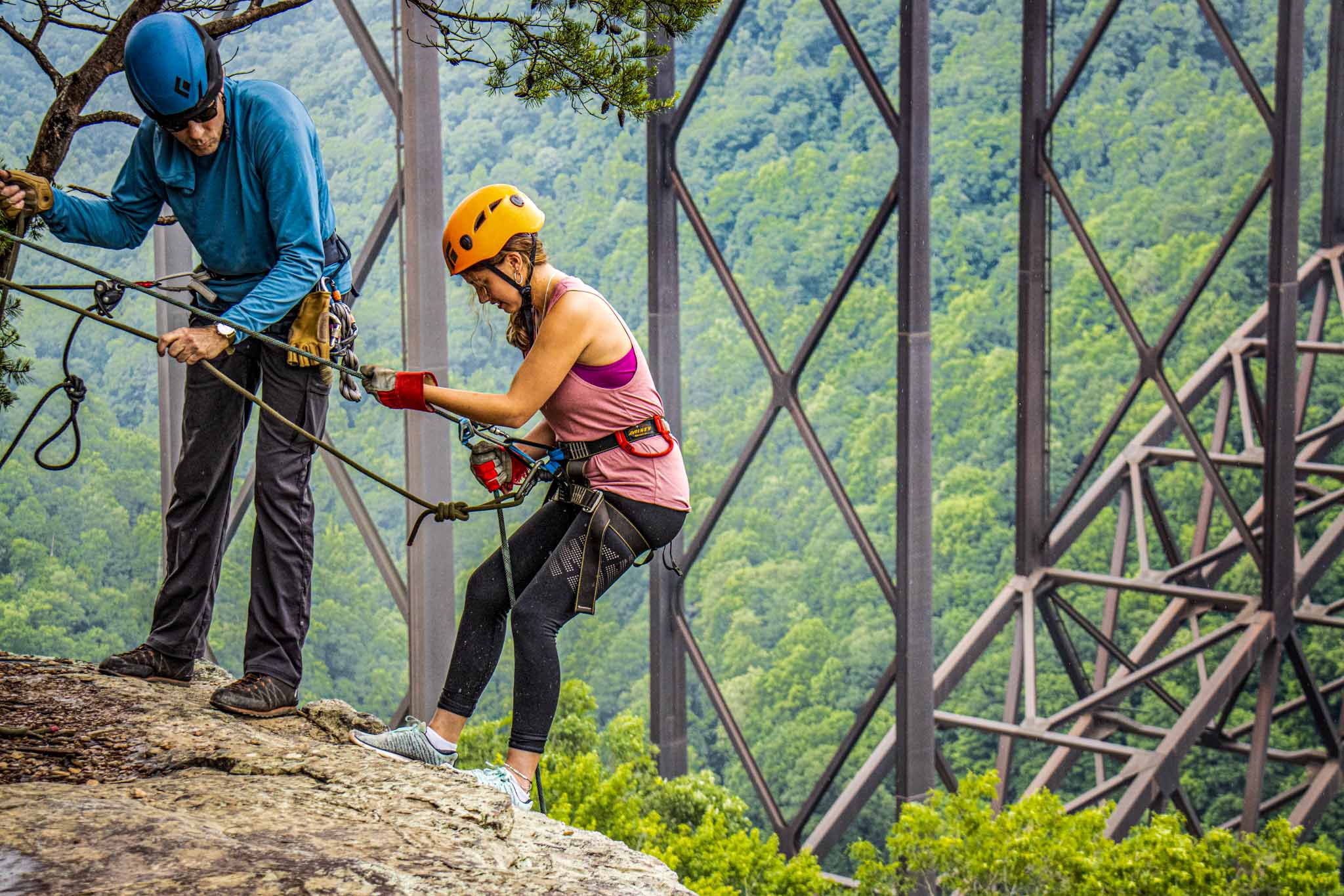 Rappelling – 2 Hours  Adventures on the Gorge
