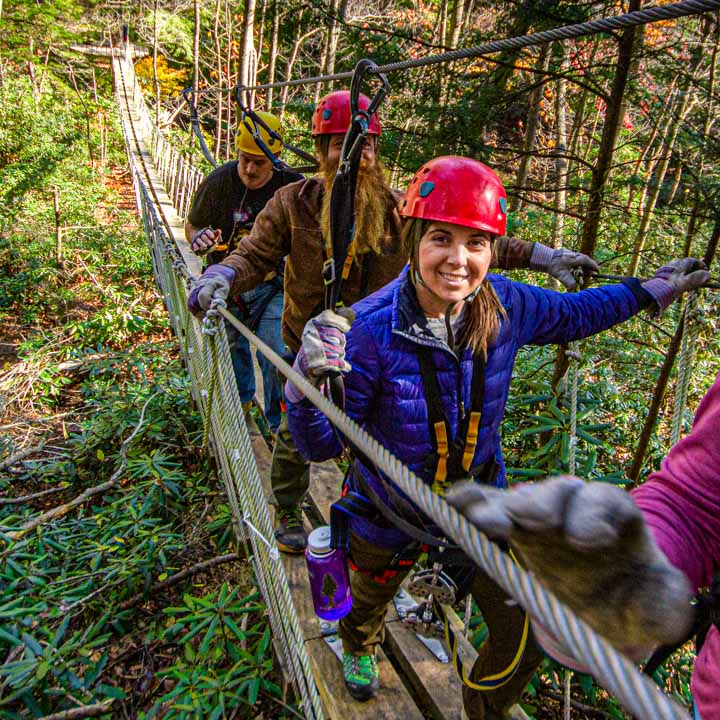 Treetops Zipline Canopy Tour Aerial Adventure Adventures On The Gorge