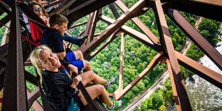 Aerial Adventures Bridge Walk Adventures on the Gorge