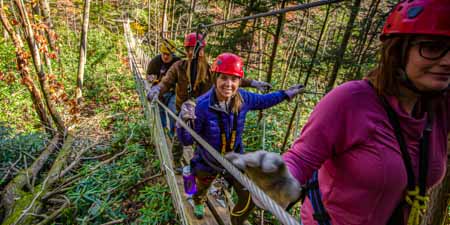 Aerial Adventures TreeTops Zipline Canopy Tour Adventures on the Gorge