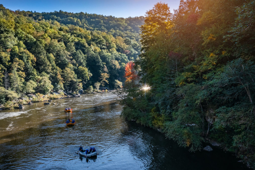 Gauley River throwback overnight